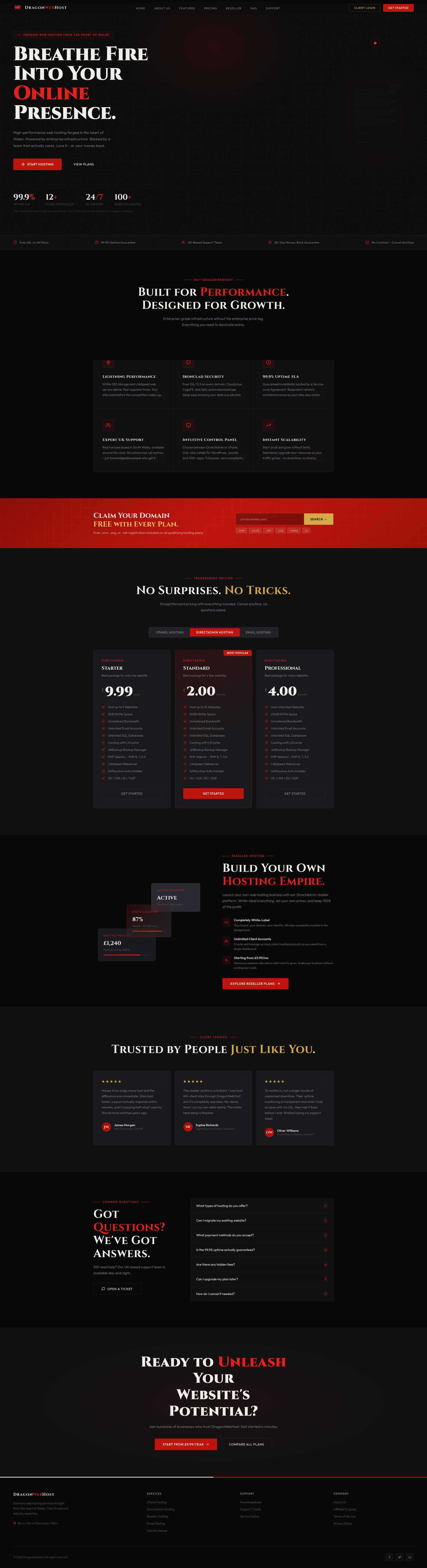 DragonWebhost